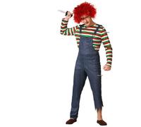 Atosa Costume D´homme Marionnette Pour Halloween