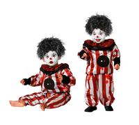 ATOSA déguisement clown diabolique bébé garçon rouge 6 a 12 meses