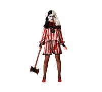 Atosa Costume De Femme Clown D´halloween