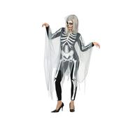 Déguisement - ATOSA - Skeleton Costume XL - Femme - Noir - Polyester S