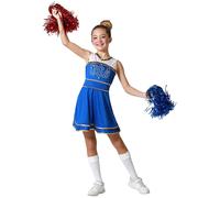 Déguisement Cheerleader Bleu - Fille - 5/6 ans (110 à 116 cm) ATOSA Bleu G