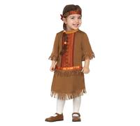 Atosa Costume De Petite Fille Indienne