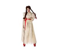Atosa Déguisement poupée porcelaine femme adulte rouge XS