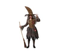 Atosa Costume De Sorcière Maléfique Verte Et Fille