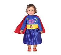Atosa - Costume Heroe Comic 6 - 12 mois, bleu, 6 à 12 (57025)