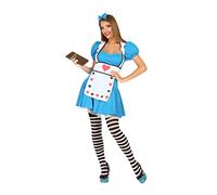 Déguisement De Alice Avec Coeurs Pour Femme (Taille Xl) Multicolore