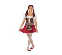 Déguisemetn De Allemande En Velours Pour Fille (Taille 3-4a) Multicolore