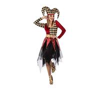 ATOSA déguisement arlequin rouge XS