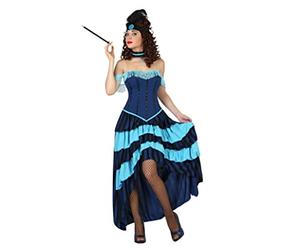 ATOSA déguisement cabaret bleu M
