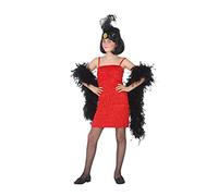 Déguisement Charleston Rouge - Enfant - 5/6 ans (110 à 116 cm)