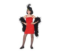 ATOSA déguisement charleston rouge enfant fille 7 a 9 años