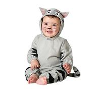 ATOSA déguisement chat gris bébé 6 a 12 meses