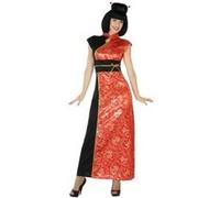 Atosa déguisement chinoise - panoplie adulte, taille m l 17351 G