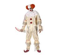ATOSA déguisement clown homme adulte beige XS