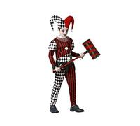 Atosa Déguisement D´arlequin Sinistre Pour Enfants