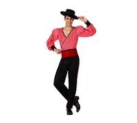 ATOSA déguisement danseur flamenco rouge homme M