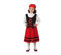 Atosa Déguisement de berger fille rouge de Noël 5 à 6 ans