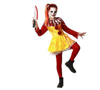 Atosa Déguisement De Clown Halloween Pour Fille
