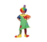Déguisement Clown Pour Fille Taille 10/12 Ans Multicolore