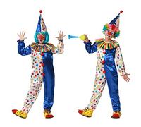 Atosa déguisement de clown unisexe bleu enfant 3 a 4 años