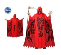 ATOSA déguisement démon homme adulte rouge M