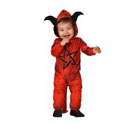 ATOSA déguisement de diable rouge bébé garçon avec cagoule 24 meses