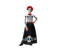 Atosa Déguisement De Fille Skeleton