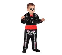 Atosa déguisement de squelette mexicain bébé garçon 24 meses