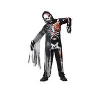 Atosa Children´s Skeleton Costume Noir 5-6 Years Enfants