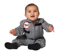 Atosa Déguisement d'exterminateur pour bébé, fête d'Halloween et carnaval nu ire, insectes nocturnes, crainte, chasseur toxique, super-héros anti-héros, design futuriste, technologie avancée