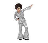 ATOSA déguisement disco argenté 10 a 12 años