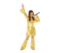Atosa déguisement disco doré