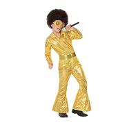 Atosa déguisement disco doré
