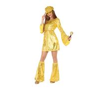 Atosa Déguisement Disco Doré pour Femme