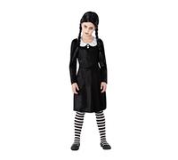 Déguisement Demoiselle Morbide Fille 10 À 12 Ans Noir