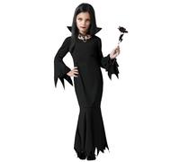 Déguisement Morticia Fantôme fille - ANGEL TOMAS - 10 ans - Noir