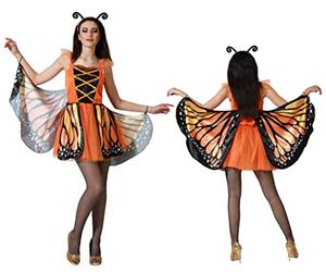 Atosa Déguisement Femme Papillon Monarque