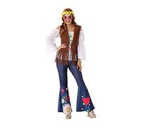 Déguisement hippie femme AC-DÉCO XS/S multicolore XS/S