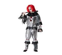 Atosa Déguisement Homme Clown Gris Tueur