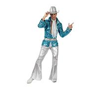 Atosa Déguisement Homme Disco Bleu