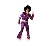 Atosa Déguisement Homme Disco Violet