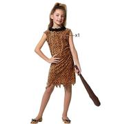 ATOSA déguisement homme/femme des cavernes pour enfant fille 10 a 12 años