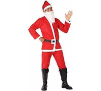 ATOSA déguisement père noël feutre adulte homme rouge joyeux XL