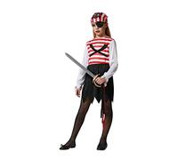 ATOSA déguisement pirate rayé enfant fille 5 a 6 años