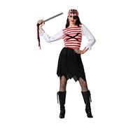 Atosa déguisement pirate rayé femme adulte XL