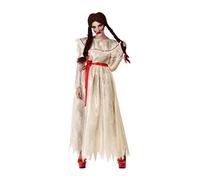 Atosa déguisement poupée porcelaine femme adulte rouge XL