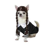 ATOSA déguisement pour animal de compagnie fille fantôme noir