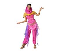 Atosa Déguisement Princesse Jasmine Arabe Rose XS