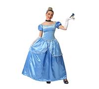 ATOSA déguisement princesse bleu femme adulte robe XXL