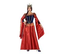 Atosa Medieval Queen Costume Rouge M-L Enfants
